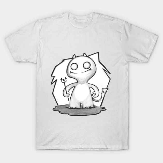 Little Friendly Guy T-Shirt by nattsart